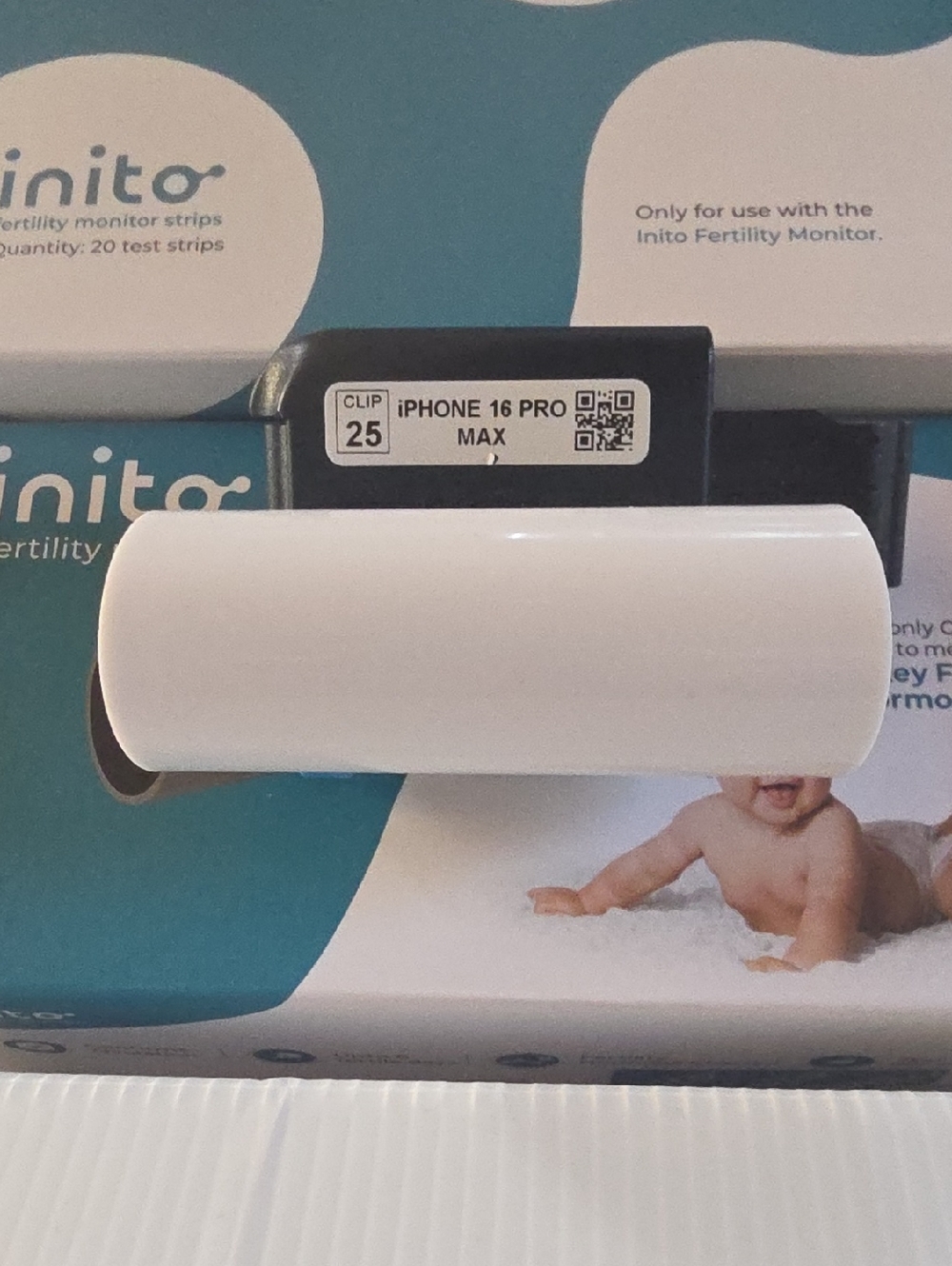 EUC Inito Fertility Monitor for iPhone 16 Pro Max with 16 new test strips